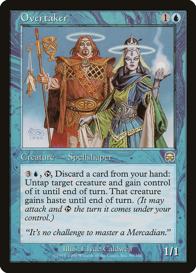 Overtaker [Mercadian Masques] Foil