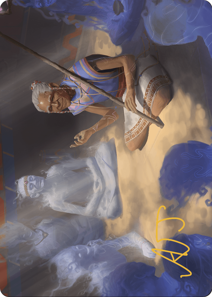 Ancestral Reminiscence // Ancestral Reminiscence  [The Lost Caverns of Ixalan Art Series] (Borderless) Foil