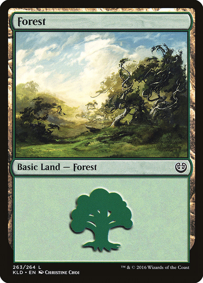 Forest (263) [Kaladesh] Foil