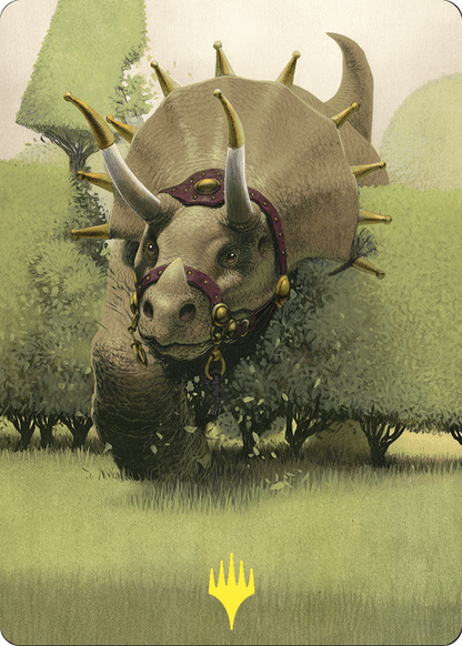 Regal Behemoth // Regal Behemoth  [Commander Masters Art Series] (Borderless) Foil