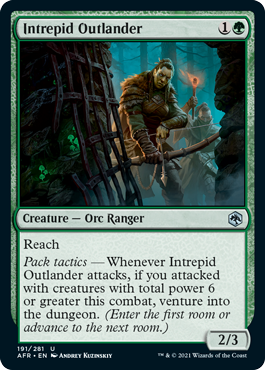 Intrepid Outlander [Dungeons & Dragons: Adventures in the Forgotten Realms] Foil