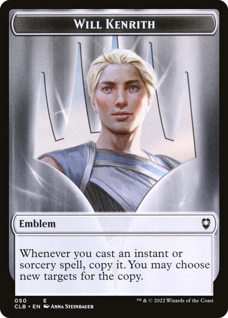 Will Kenrith Emblem  [Battle for Baldur's Gate Tokens]