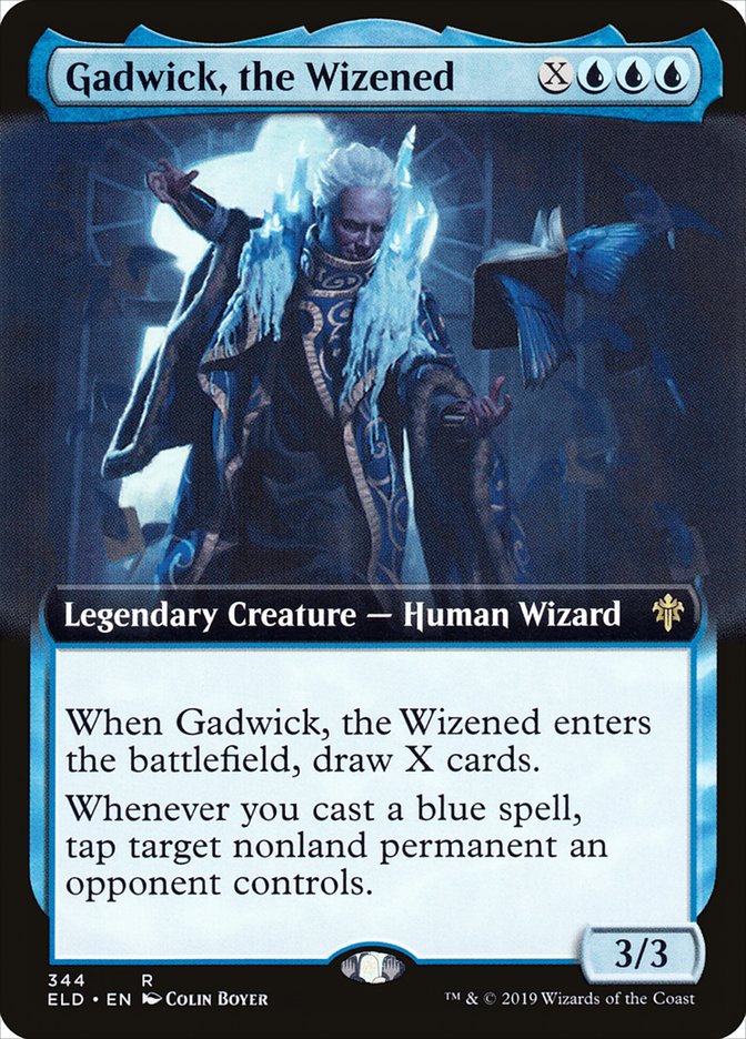Gadwick, the Wizened (Extended Art) [Throne of Eldraine] Foil