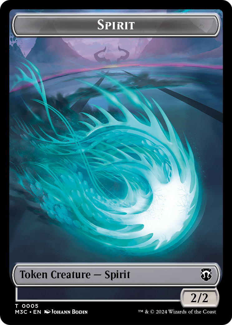 Spirit  [Modern Horizons 3 Commander Tokens] Foil