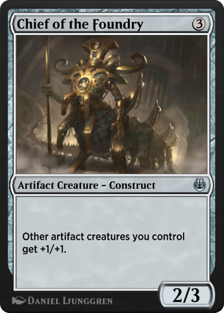 Chief of the Foundry  [Kaladesh Remastered]