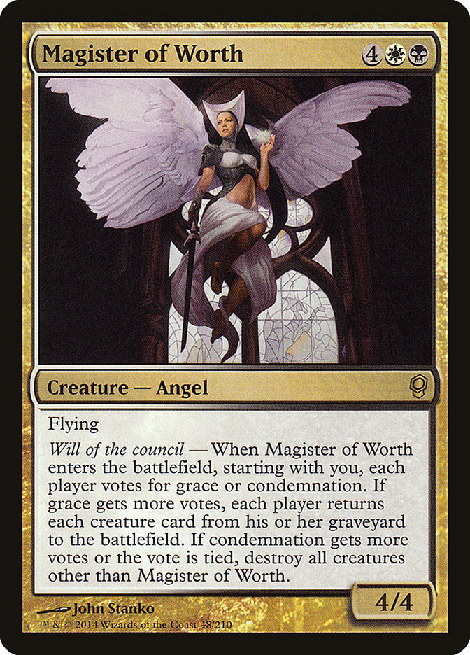 Magister of Worth [Conspiracy] Foil