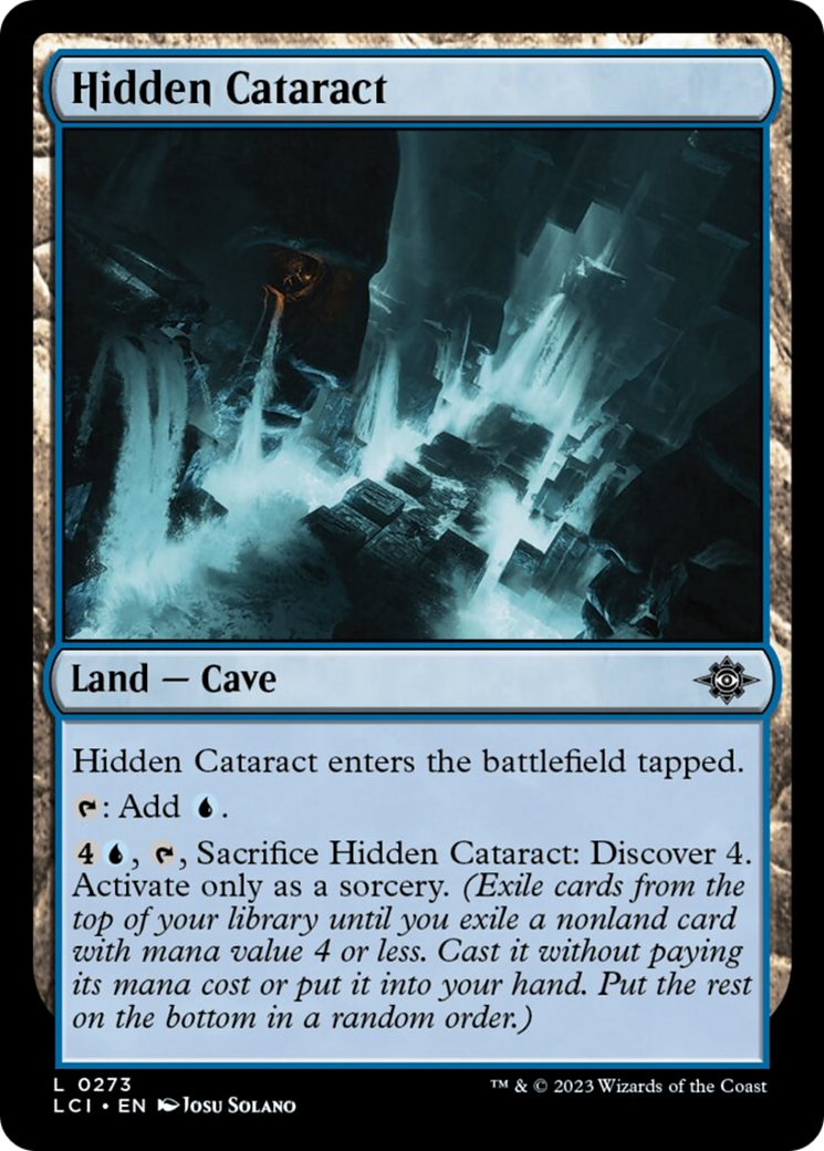 Hidden Cataract [The Lost Caverns of Ixalan] Foil