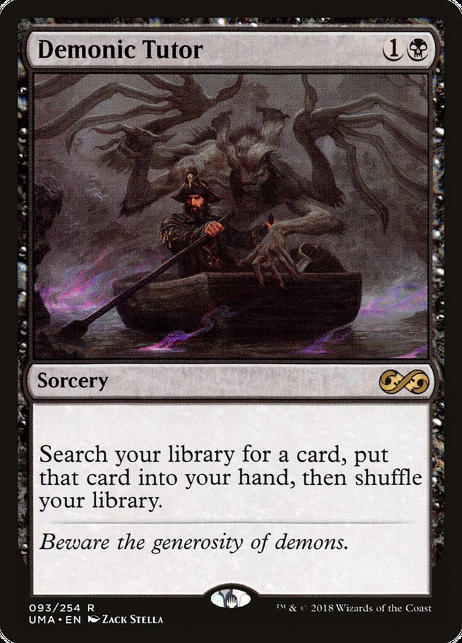 Demonic Tutor [Ultimate Masters] Foil