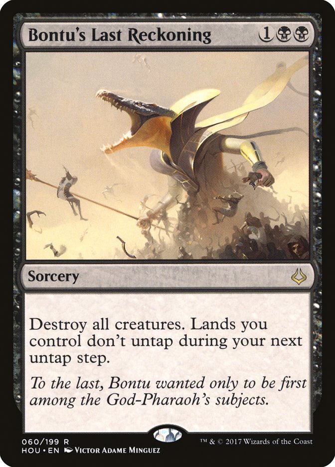 Bontu's Last Reckoning [Hour of Devastation] Foil