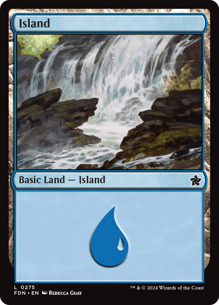 Island (0275) [Foundations] Foil