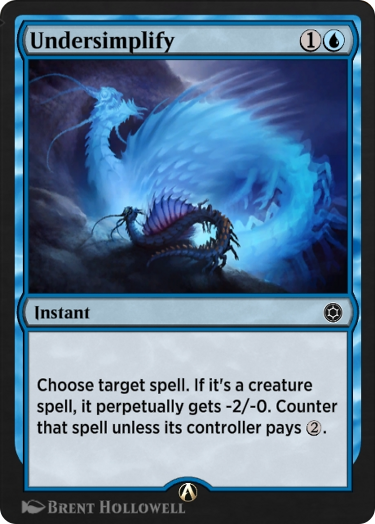 Undersimplify  [Alchemy Horizons: Baldur's Gate]