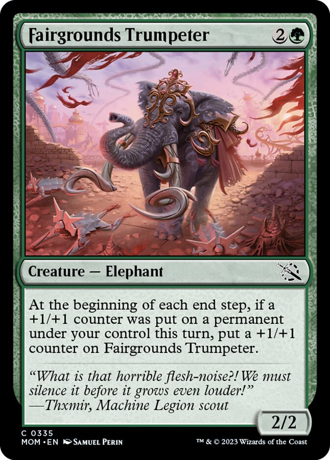 Fairgrounds Trumpeter [March of the Machine] Foil