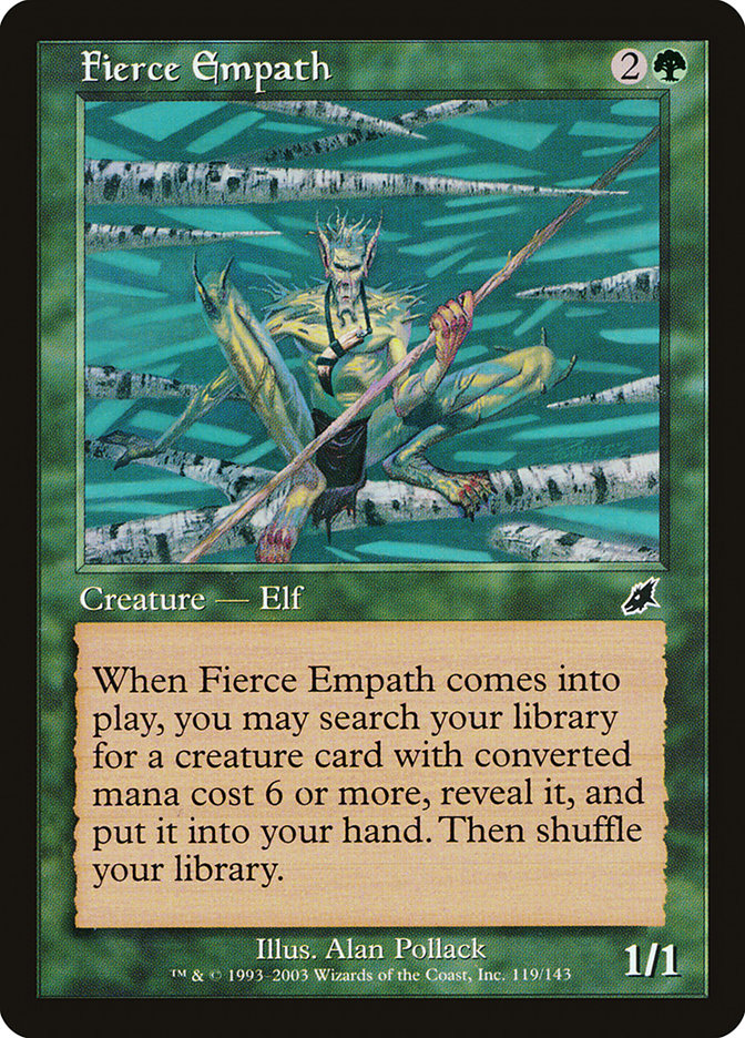 Fierce Empath [Scourge] Foil