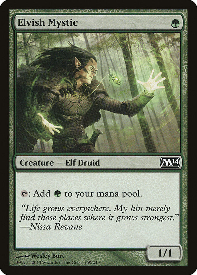 Elvish Mystic [Magic 2014] Foil