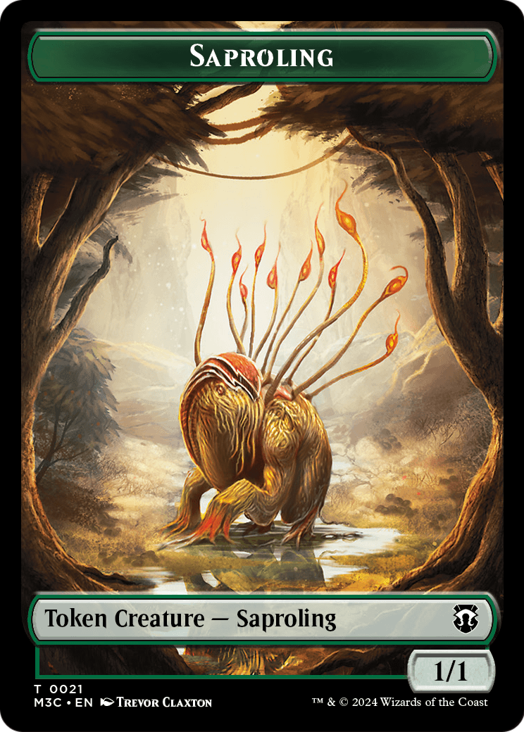 Saproling  [Modern Horizons 3 Commander Tokens]
