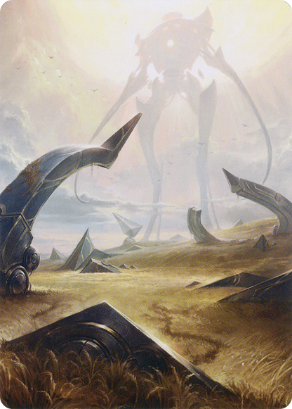Plains // Plains  [The Brothers' War Art Series] (Borderless) Foil