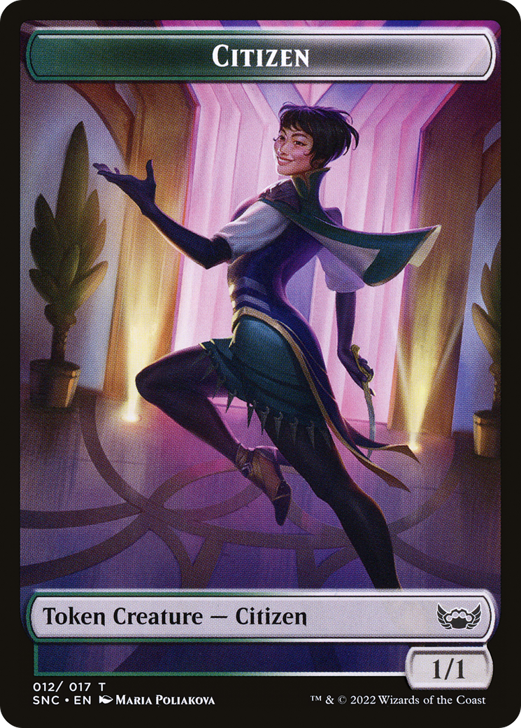 Citizen  [Streets of New Capenna Tokens]