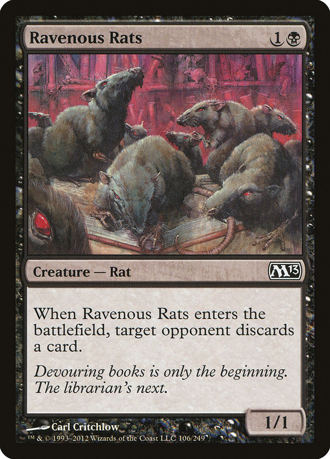 Ravenous Rats [Magic 2013] Foil