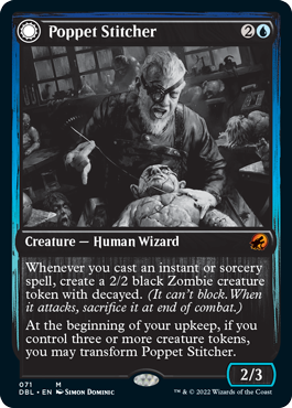 Poppet Stitcher // Poppet Factory [Innistrad: Double Feature] Foil