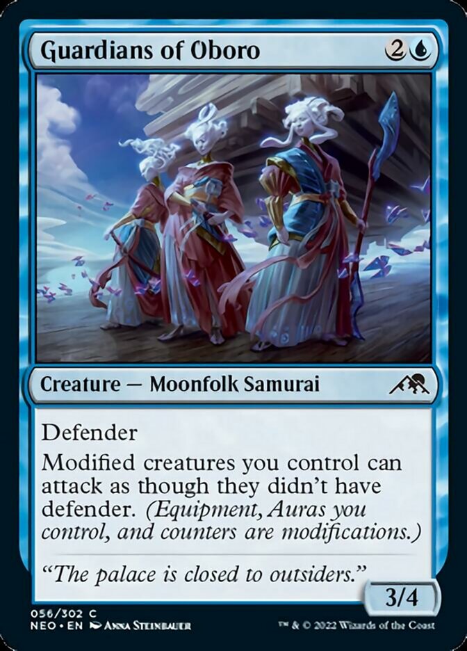 Guardians of Oboro [Kamigawa: Neon Dynasty] Foil