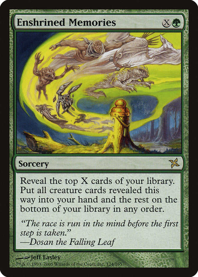 Enshrined Memories [Betrayers of Kamigawa] Foil