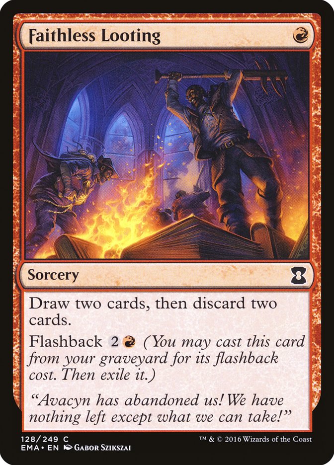 Faithless Looting [Eternal Masters] Foil