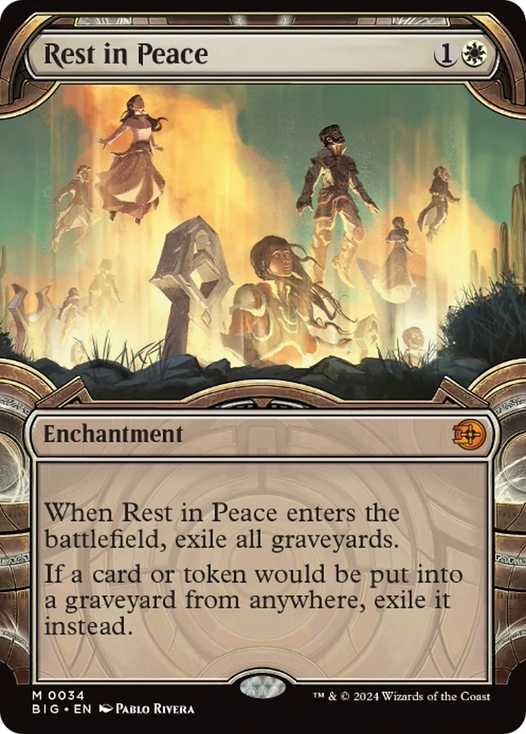Rest in Peace (Showcase) [Outlaws of Thunder Junction: The Big Score] Foil