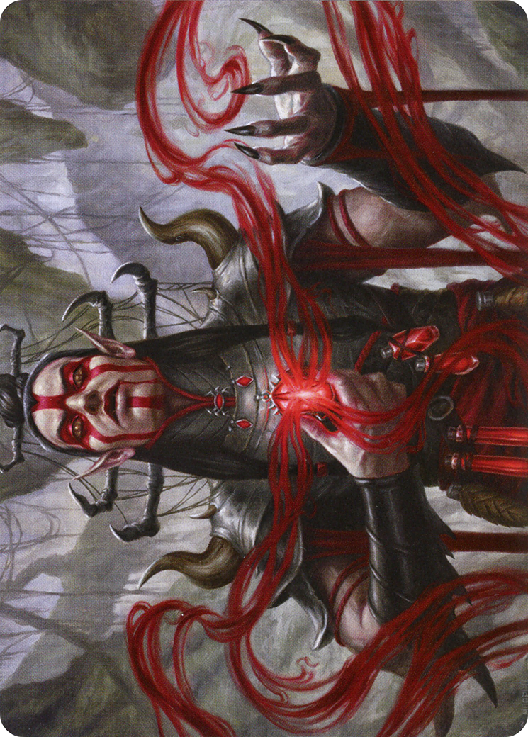 Malakir Blood-Priest // Malakir Blood-Priest  [Zendikar Rising Art Series] (Borderless)