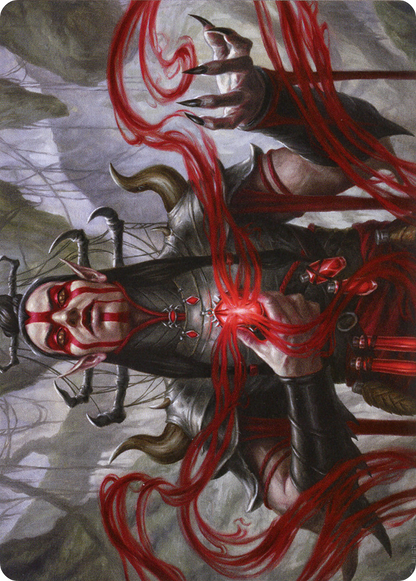 Malakir Blood-Priest // Malakir Blood-Priest  [Zendikar Rising Art Series] (Borderless)