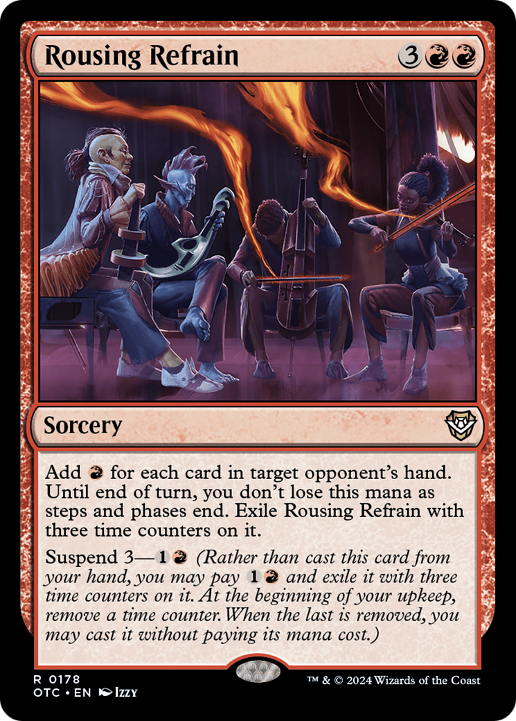 Rousing Refrain  [Outlaws of Thunder Junction Commander]