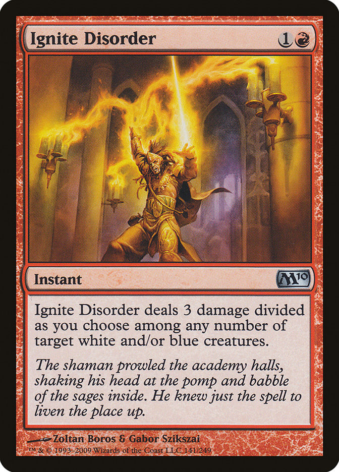 Ignite Disorder [Magic 2010] Foil