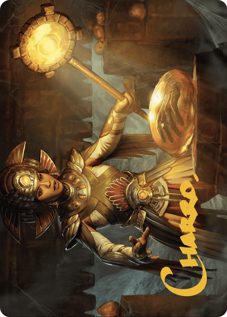 Curator of Sun's Creation // Curator of Sun's Creation  [The Lost Caverns of Ixalan Art Series] (Borderless) Foil
