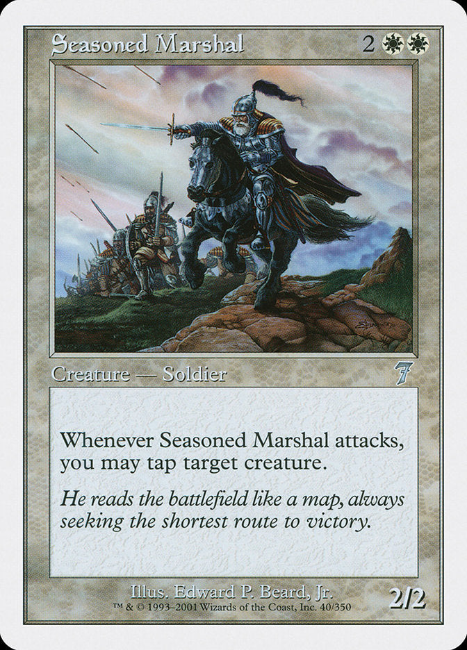 Seasoned Marshal [Seventh Edition] Foil