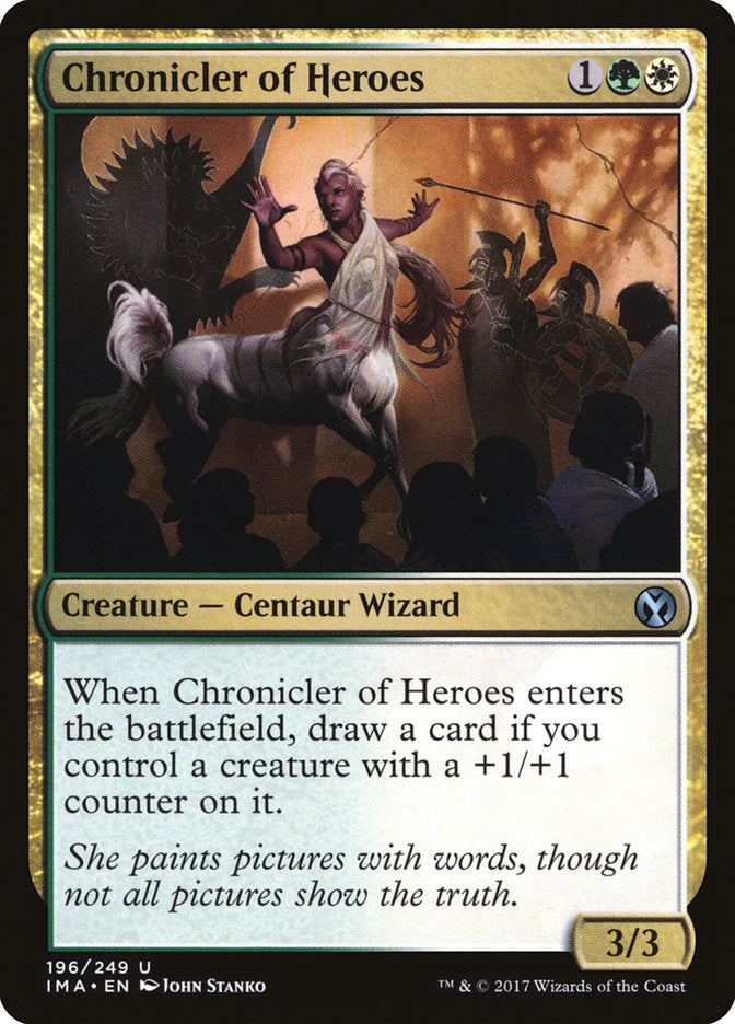 Chronicler of Heroes [Iconic Masters] Foil