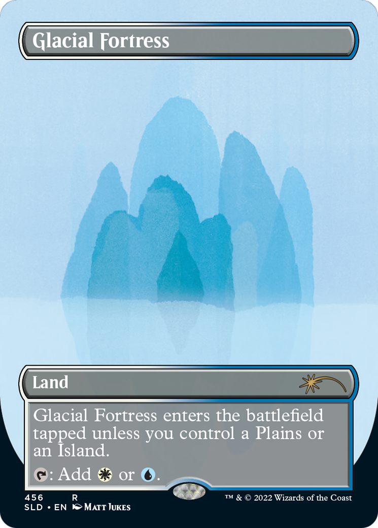 Glacial Fortress (Borderless) [Secret Lair Drop Series] Foil