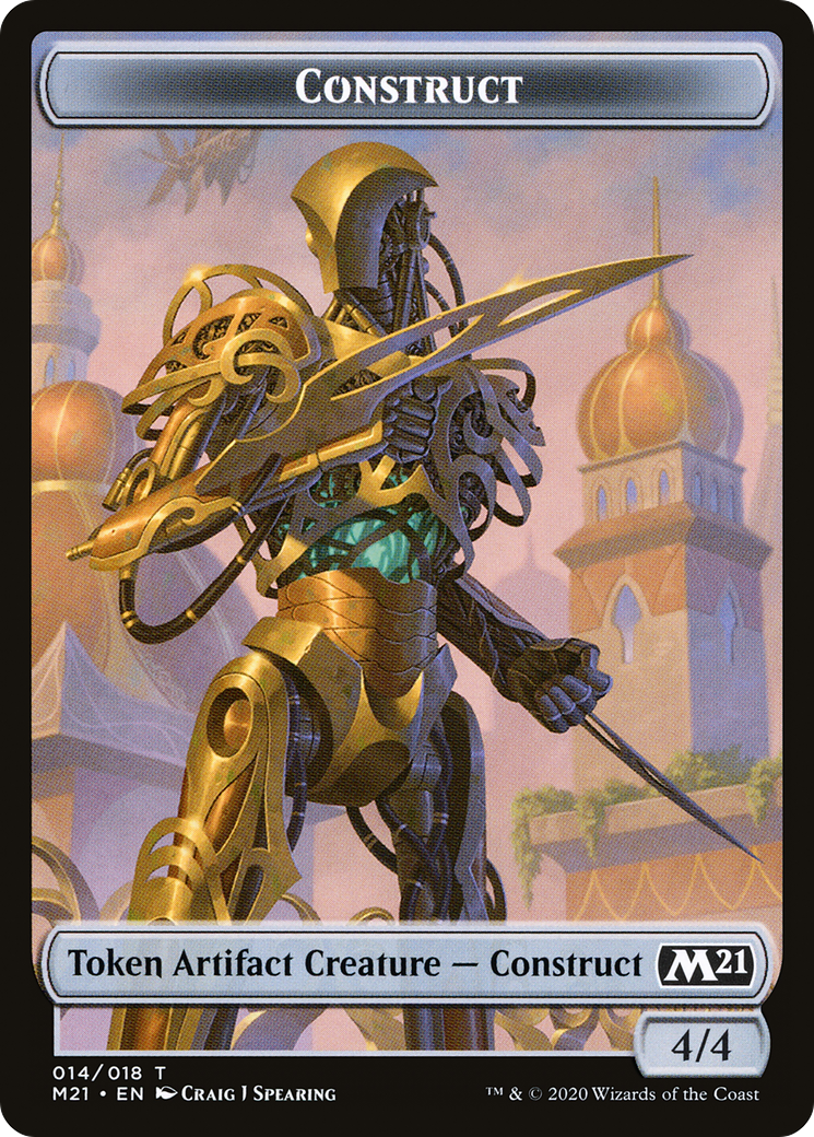 Construct  [Core Set 2021 Tokens] Foil