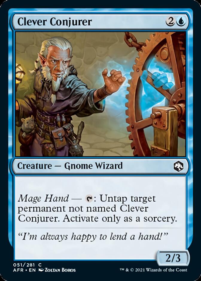 Clever Conjurer [Dungeons & Dragons: Adventures in the Forgotten Realms] Foil