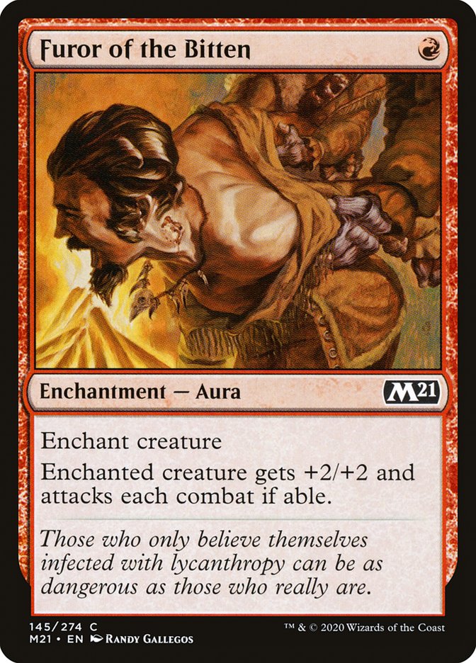 Furor of the Bitten [Core Set 2021] Foil