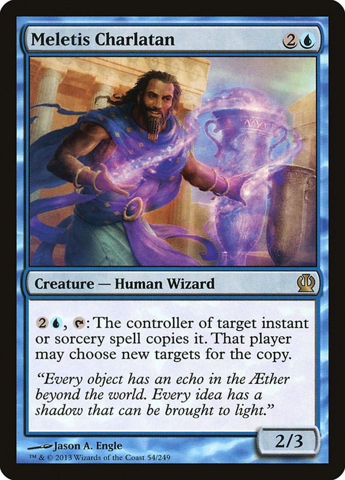 Meletis Charlatan [Theros] Foil