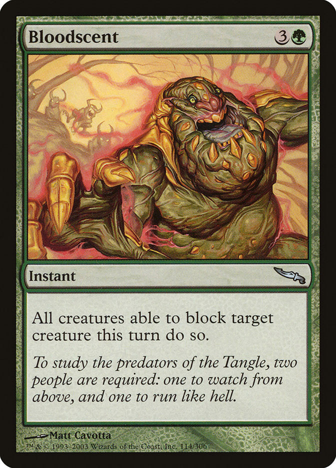Bloodscent [Mirrodin] Foil