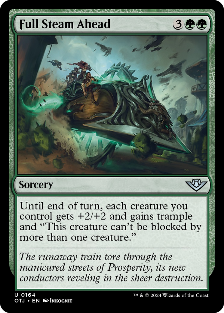 Full Steam Ahead [Outlaws of Thunder Junction] Foil