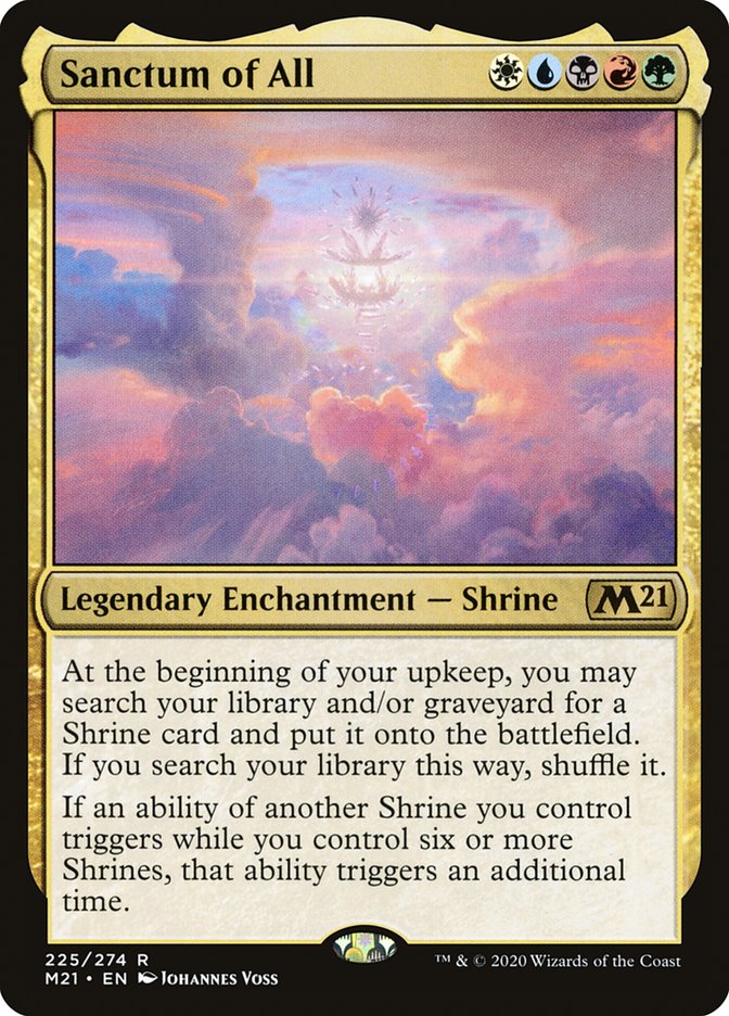 Sanctum of All [Core Set 2021] Foil