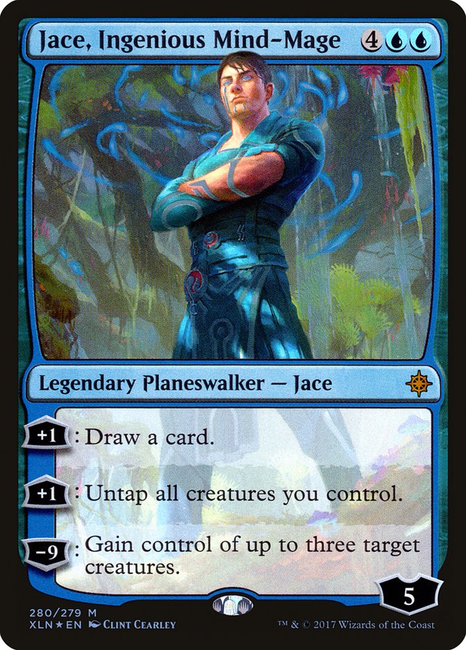 Jace, Ingenious Mind-Mage [Ixalan] Foil