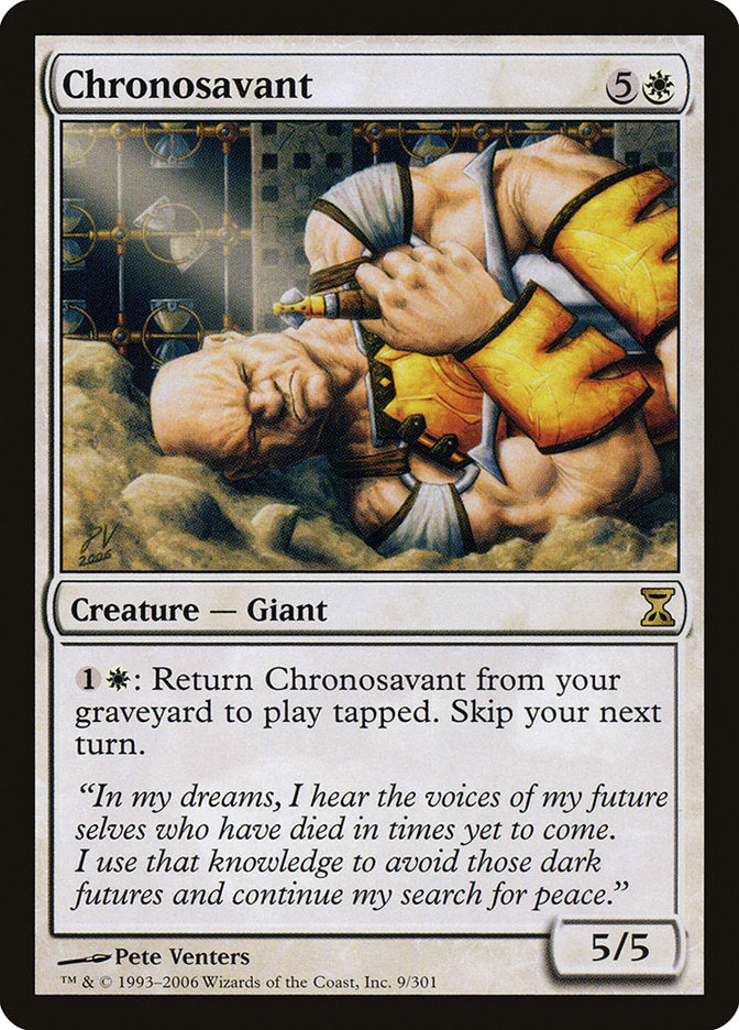 Chronosavant [Time Spiral] Foil