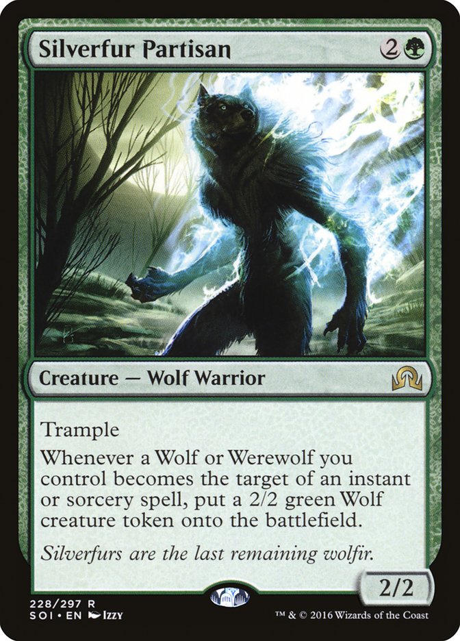Silverfur Partisan [Shadows over Innistrad] Foil