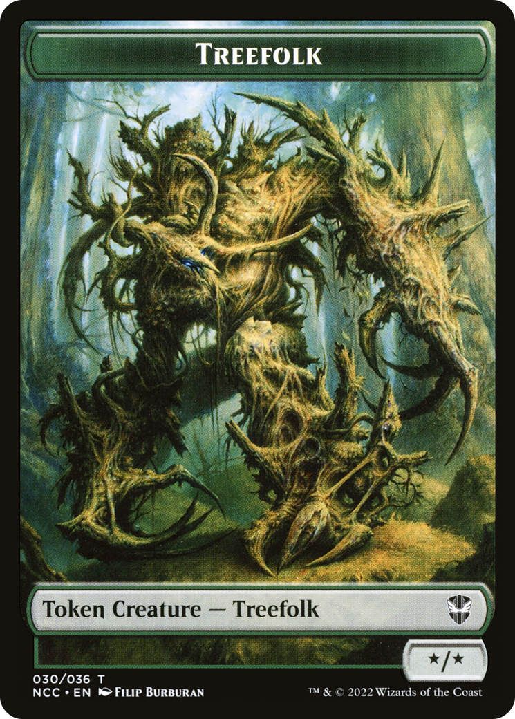 Treefolk  [New Capenna Commander Tokens]