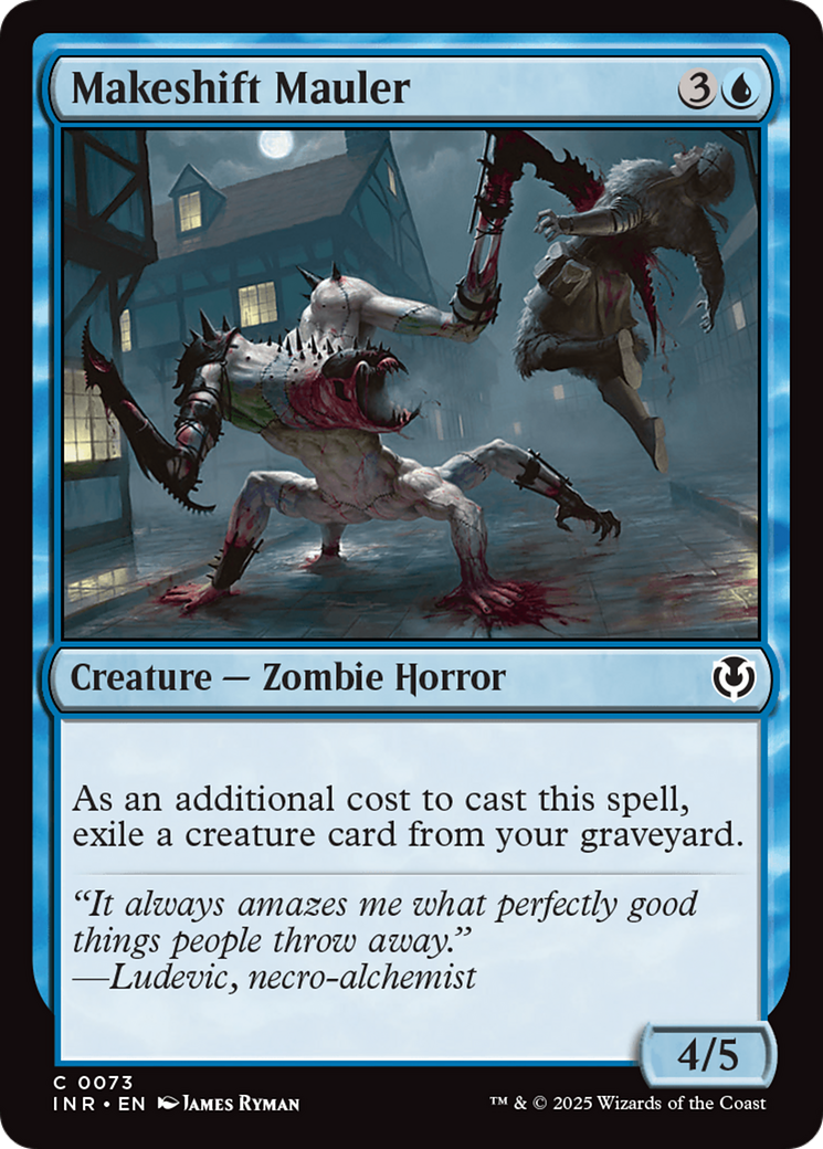 Makeshift Mauler [Innistrad Remastered] Foil
