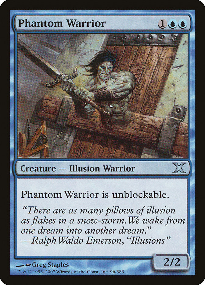 Phantom Warrior [Tenth Edition] Foil