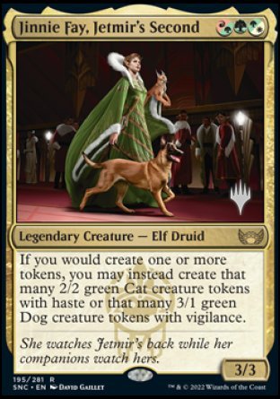 Jinnie Fay, Jetmir's Second (Promo Pack) [Streets of New Capenna Promos] Foil