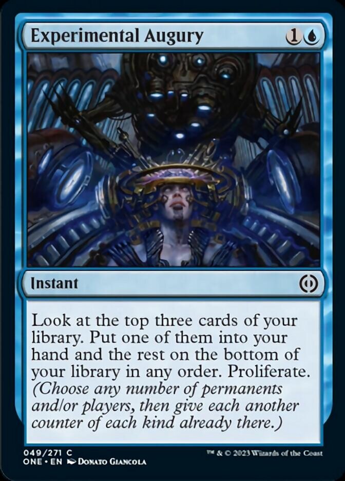 Experimental Augury [Phyrexia: All Will Be One] Foil